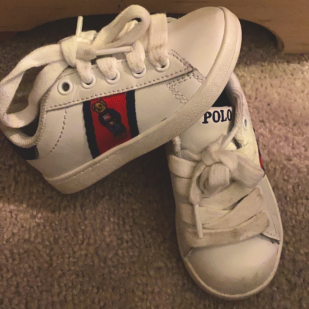Toddler polo bear size 7